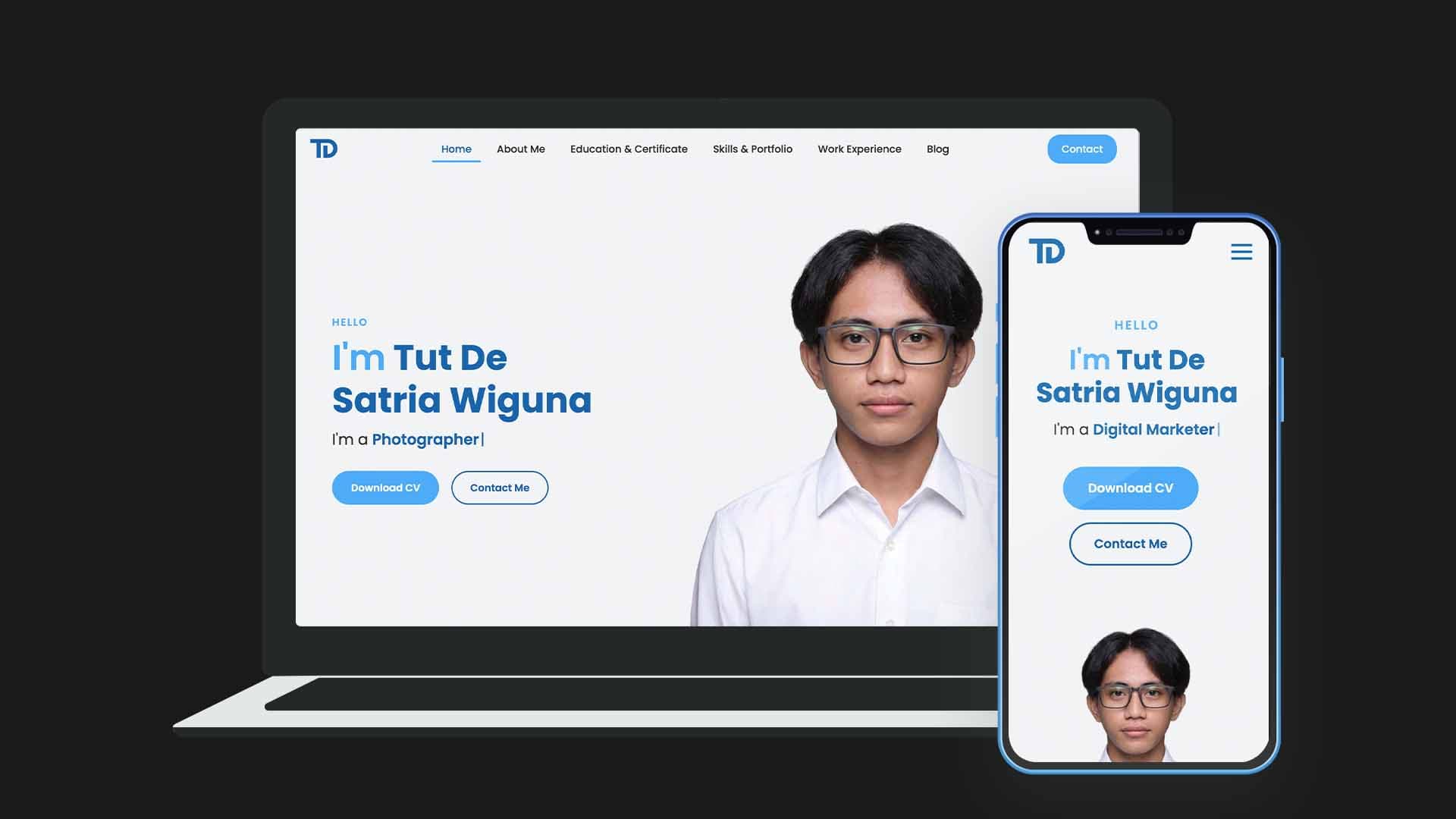 Tut De Wiguna Personal Portfolio